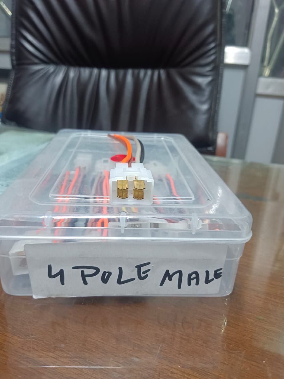 4-Pole Male Electrical Connector (Pigtail)